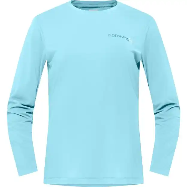Norrøna Femund Tech Langarmshirt Aqua Haze Damen Aktuell
