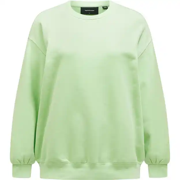 Sonderangebot Peak Performance Original Terry Sweatshirt Vivid Green Damen