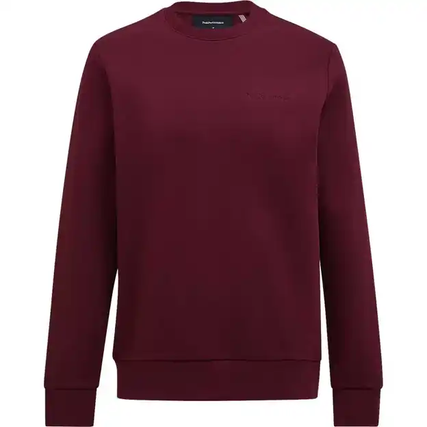 Zertifiziert Peak Performance Original Small Logo Crew Pullover Porto Herren