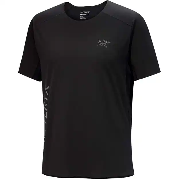 Arcteryx Norvan Downword Logo T-Shirt Black Herren Markenprodukt