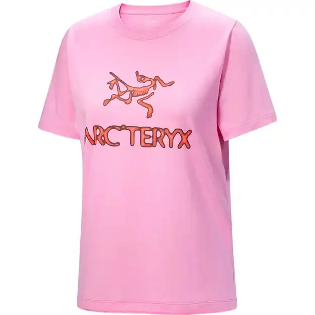 Arcteryx Kragg SL Cotton Heatmap Crew T-Shirt Pineberry Damen Heißes Angebot