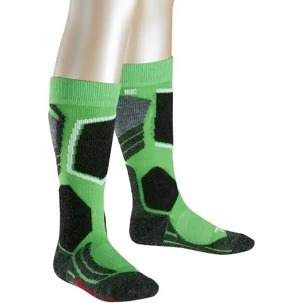 Direktkauf Falke SK2 Skisocken Vivid Green Kinder