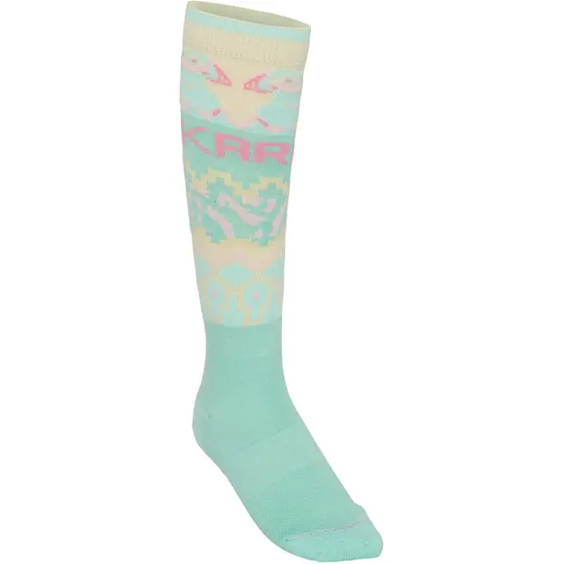 Kari Traa Johanne Skisocken Bright Turquoise Damen Neue Ware