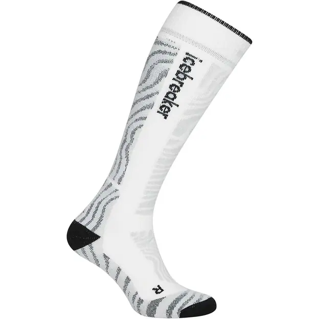 Direkt Vom Hersteller Icebreaker Blend OTC Mountain Contour Skisocken Snow / Black / Ether Herren