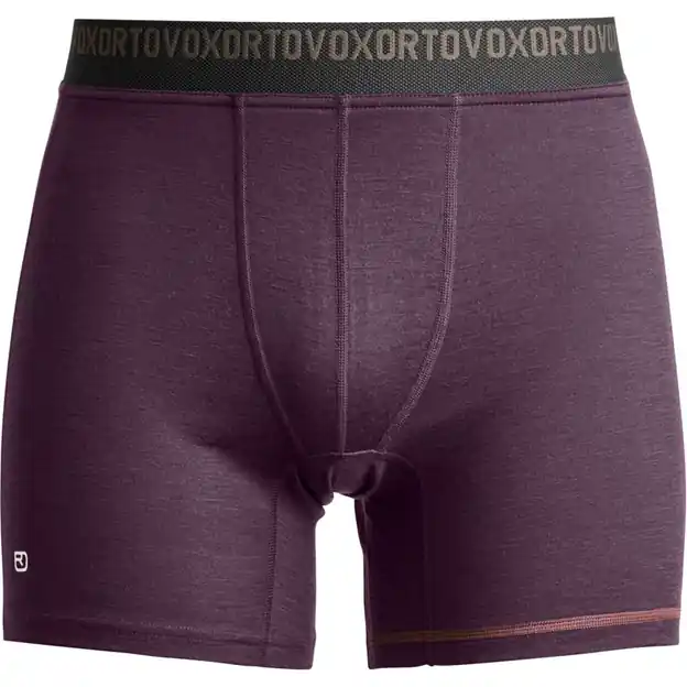 Neu Ortovox 185 Rock‘n‘Wool Funktionsshorts Dark Wild Berry Herren