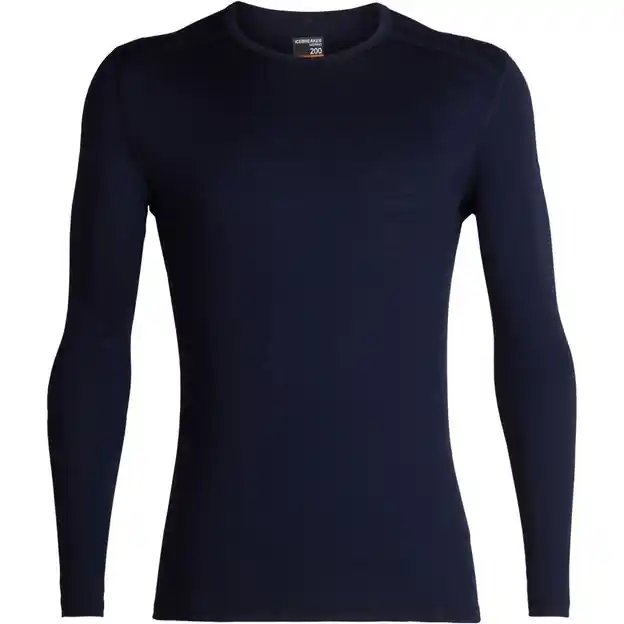 Icebreaker Oasis Crewe Funktionsshirt Lang Midnight Navy Herren Jetzt Bestellen