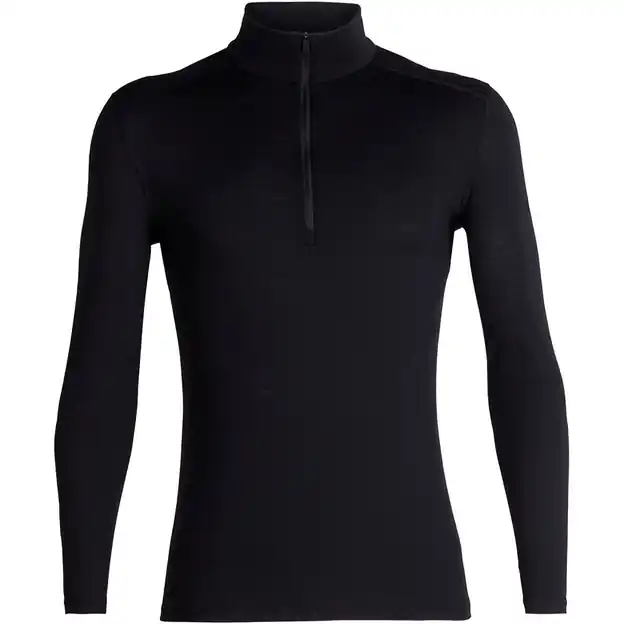 Ausverkauf Icebreaker Oasis Funktionsshirt Lang Black Herren