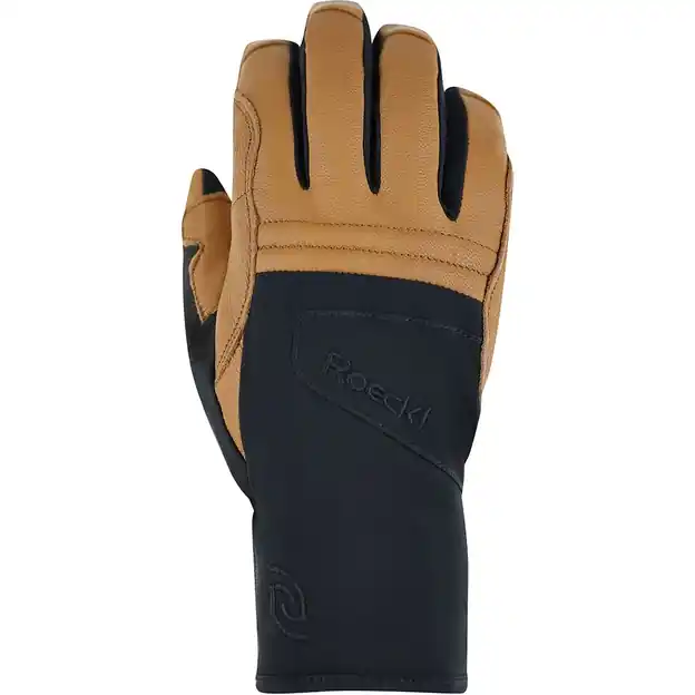 Preisreduziert Roeckl Mellau GTX Fingerhandschuhe Black / Cashew