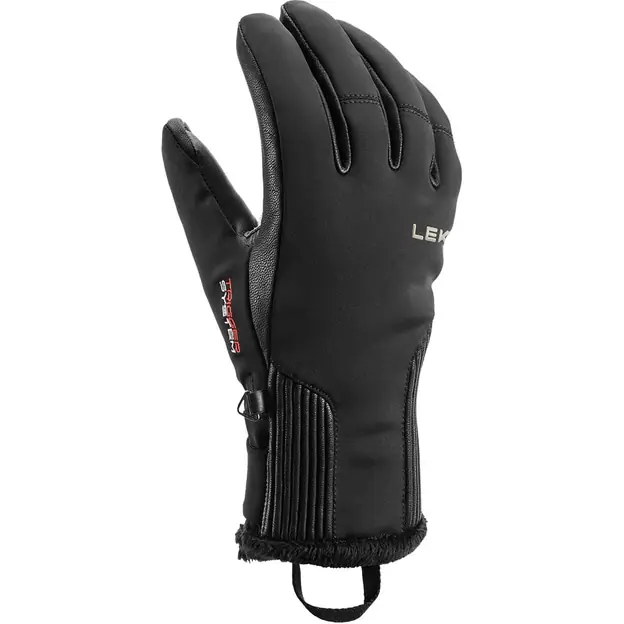 Leki Vallarta 3D Fingerhandschuhe Black Damen Schnäppchen