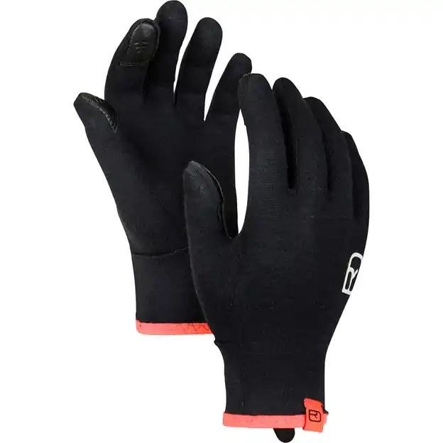Ortovox 185 Rock‘n‘Wool Unterzieh Fingerhandschuhe Black Raven Damen Bestpreis