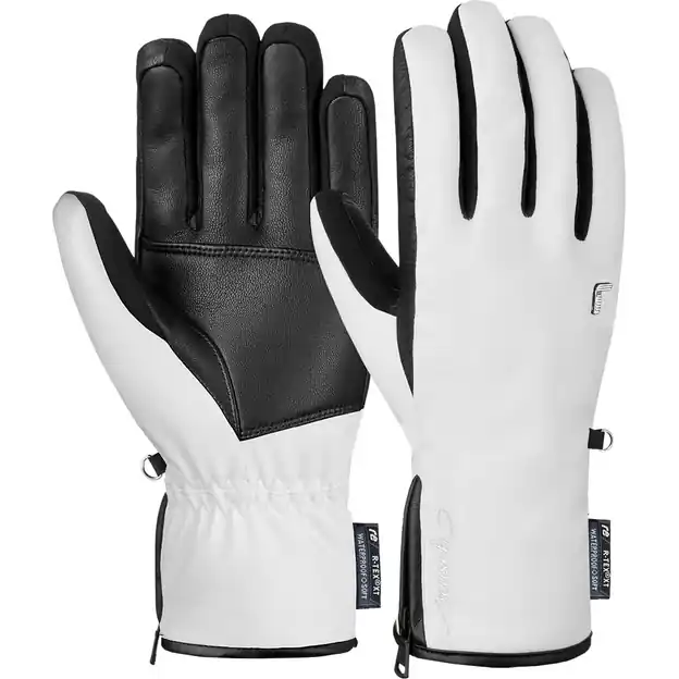 Reusch Tiffany Fingerhandschuhe White / Black Damen Angebot