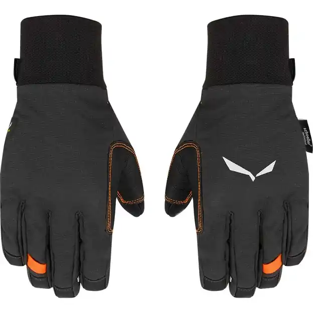 Salewa Ortles Durastretch Fingerhandschuhe Black Out Herren Wochenendangebot