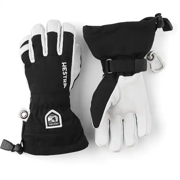Preiswert Hestra Heli Fingerhandschuhe Black Kinder
