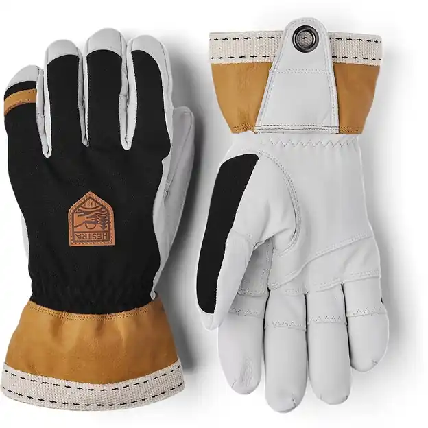 Geprüft Hestra Ergo Grip Alpha Fingerhandschuhe Black