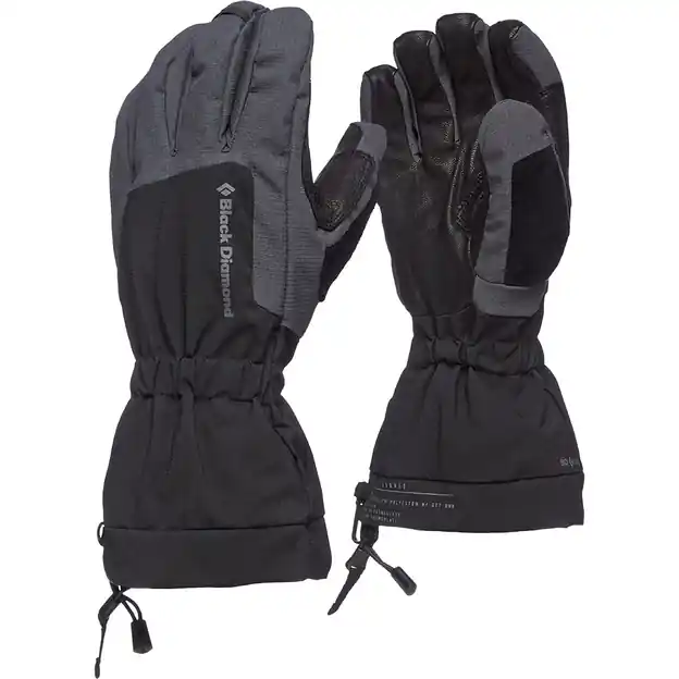 Garantierte Lieferung Black Diamond Glissade Fingerhandschuhe Black
