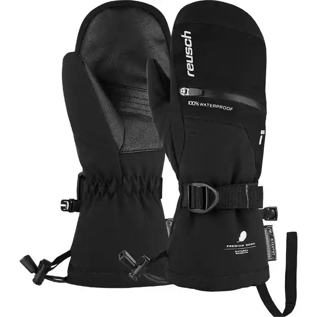 Rabatt Reusch Lando R-tex® XT Junior Fausthandschuhe Black / Silver Kinder