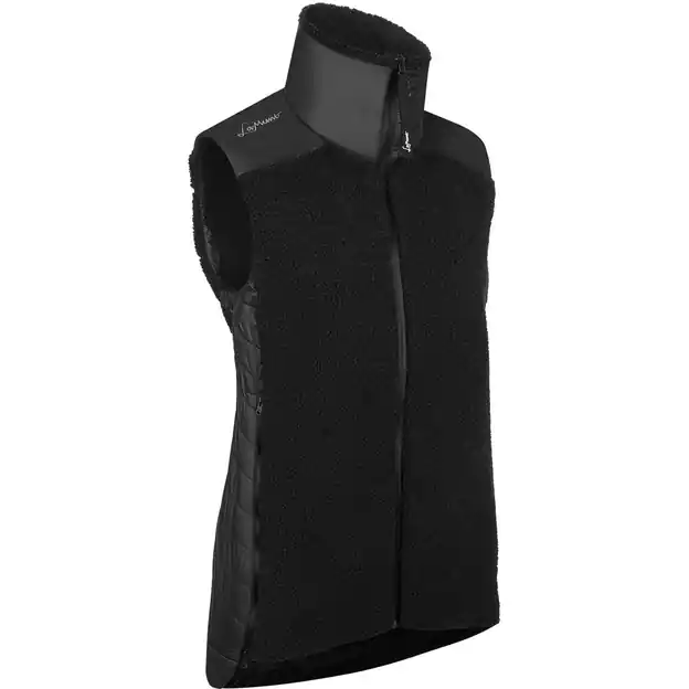 Online Kaufen LaMunt Sophia Cozy Hybrid Weste Black Damen