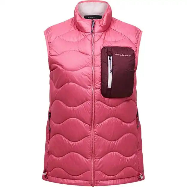 Highlight Peak Performance Helium Utility Down Weste Mountain Blush / Porto Damen