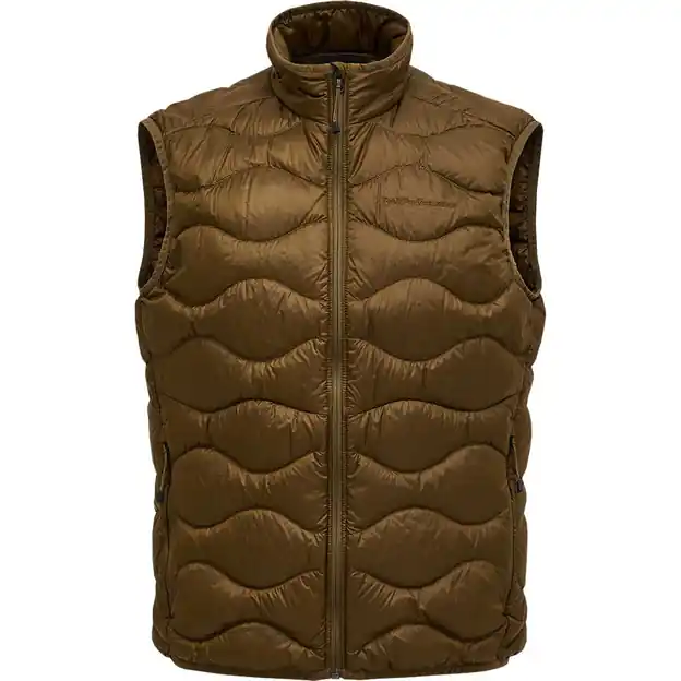 Neu Im Sortiment Peak Performance Helium Down Weste Meadow Moss Herren