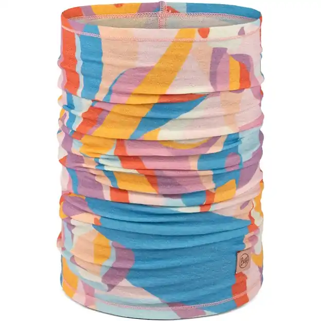 Buff Merino Lightweight Prints Neckwarmer Lagua Pink Sofort Bestellen
