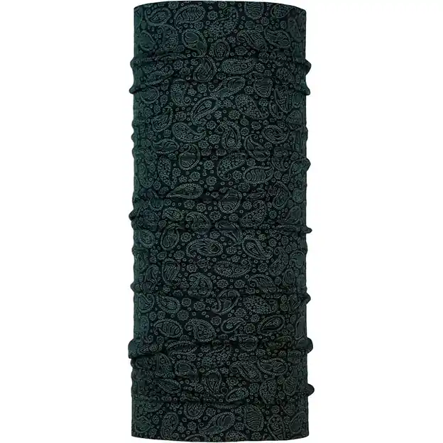 P.A.C. Merino Neckwarmer Paisley Black Neuheit