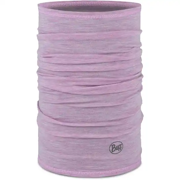 Neu Buff Merino Lightweight Neckwarmer Solid Pansy