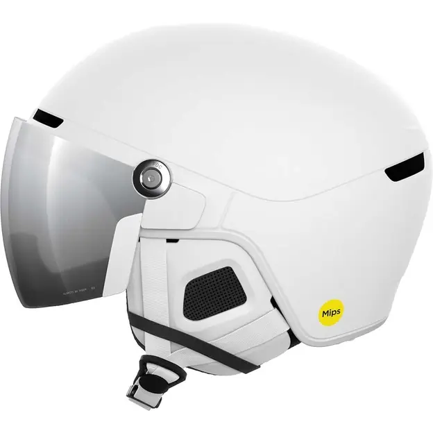 Beliebt POC Obex Visor Helm Hydrogen White / Clarity Universal / Partly Sunny Silver