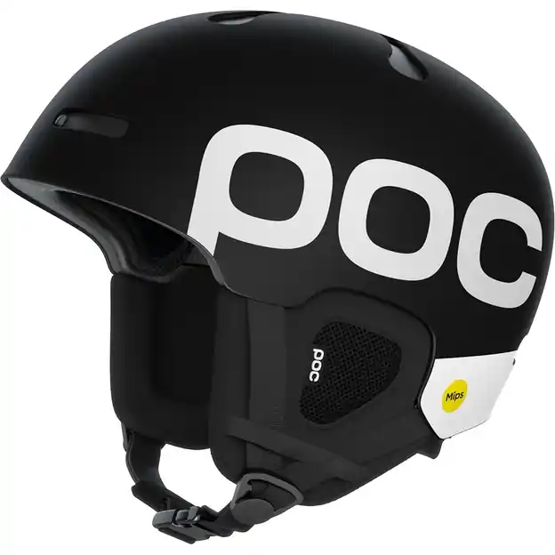 POC Auric Cut BC MIPS Helm Uranium Black Matt Meistverkauft