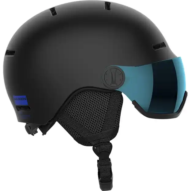 Salomon Orka Visor Helm Black / Blue Kinder Preiswert