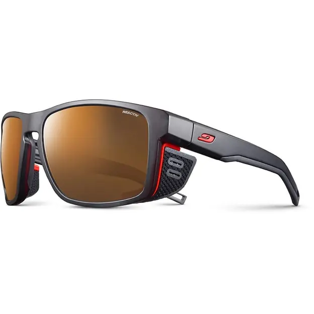 Julbo Shield M Reactiv 2-4 Sonnenbrille Black / Orange Kracherpreis