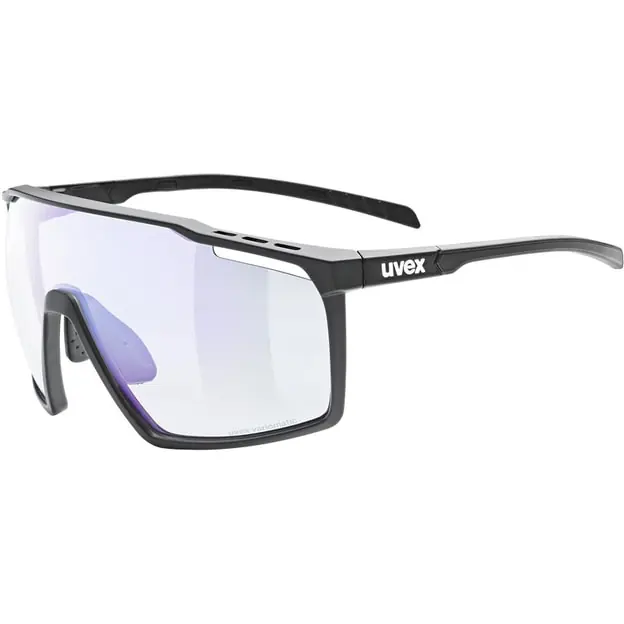 Uvex MTN Perform V Sonnenbrille Black Matt / Litemirror Blue Neuheit