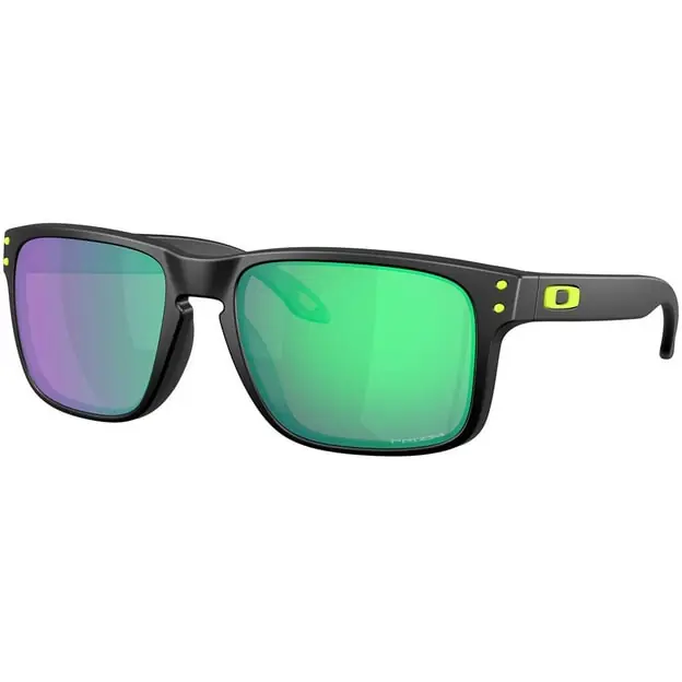 Oakley Holbrook Sonnenbrille Matte Black / Prizm Road Jade Preis Gesenkt