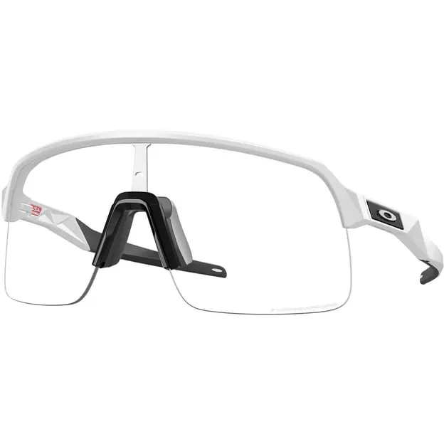 Oakley Sutro Lite 0-2 Sonnenbrille Matte White / Clear Photochromic Nur Für Kurze Zeit