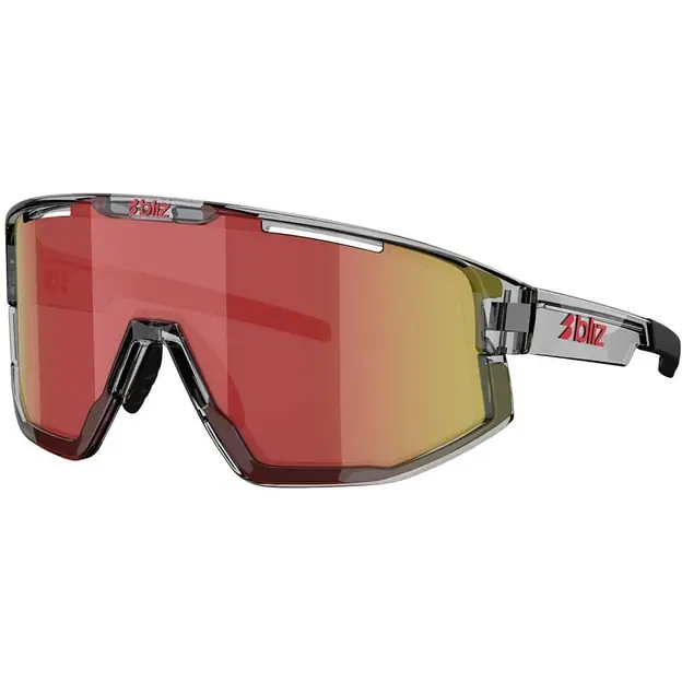 Top-Angebot Bliz Fusion Sonnenbrille Transparent Dark Grey Brown W Red Multi