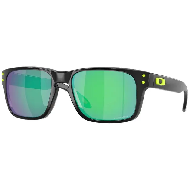 Geprüft Oakley Holbrook XXS Sonnenbrille Black Ink /Prizm Jade Kinder