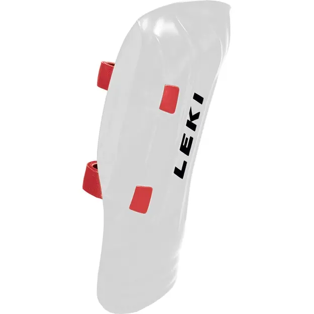 Rabatt Leki Shin Guard Worldcup Pro 40 cm Protektor Weiß