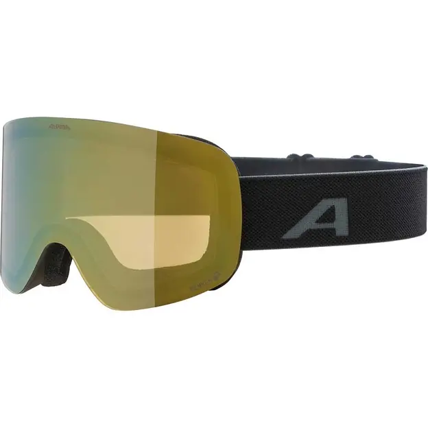 Alpina Penken Q Ski-/Snowboardbrille Black Matt Online Kaufen