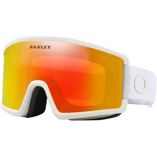 Oakley Target Line M Ski-/Snowboardbrille Whiteout / Fire Iridium Abverkauf