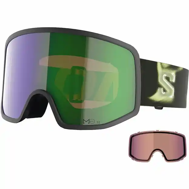 Bestseller Salomon Sentry PRO S Sigma Ski-/Snowboardbrille Black / Emerald