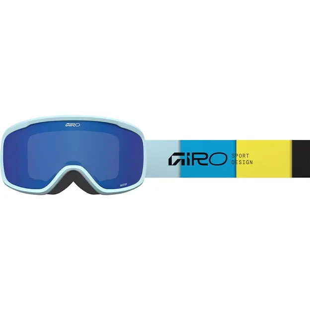 Preisreduziert Giro Buster Ski-/Snowboardbrille Blocks Light Blue Grey Cobalt Kinder