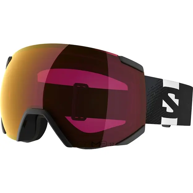 Online Kaufen Salomon Radium Sigma Ski-/Snowboardbrille Black / Red