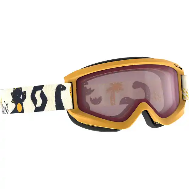 Super-Preis Scott Agent Ski-/Snowboardbrille Yellow / White Enhancer Kinder