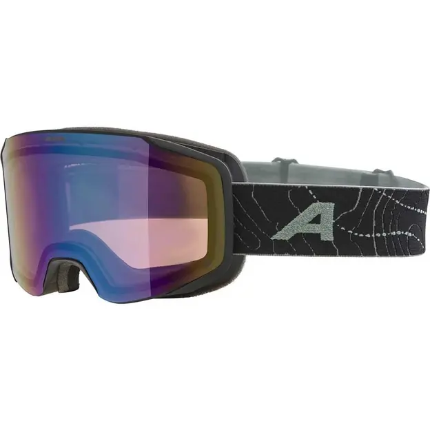 Alpina Taos Q Ski-/Snowboardbrille Black Willow Green Matt Neue Ware