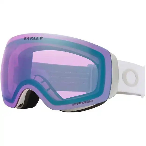 Mega-Angebot Oakley Flight Deck M Ski-/Snowboardbrille White / Prizm Iced Iridium