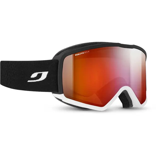 Julbo Banger Ski-/Snowboardbrille Schwarz / Weiß Hell / Reactiv 0 - 4 High Contrast Expressversand