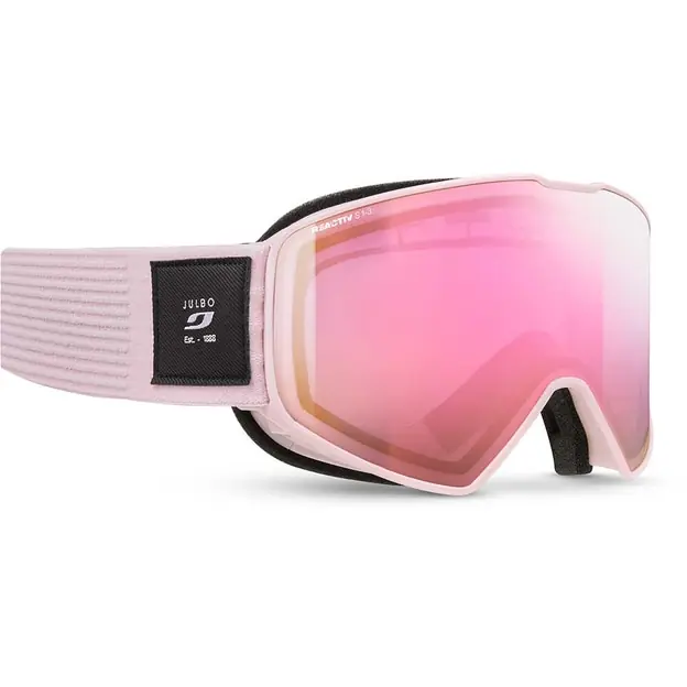 Julbo Cyrius-X Ski-/Snowboardbrille Hellrosa Rot / Reactiv 1 - 3 High Contrast Neu