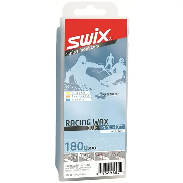 Swix Racing Blue -20°/-10° 180g Gleitwachs Sonderangebot