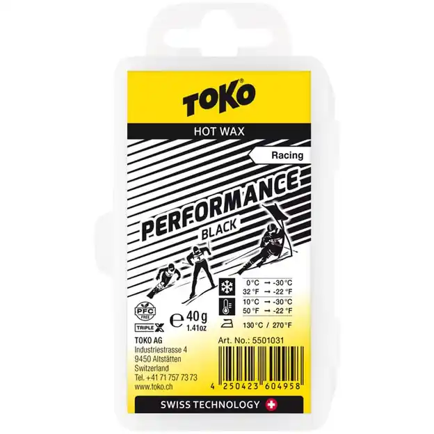 Toko Performance Black -30°/0° 40 g Gleitwachs Schnäppchen