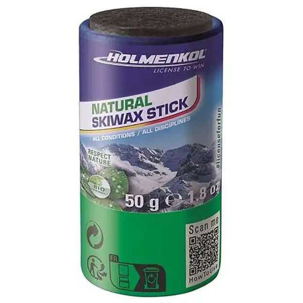 Holmenkol Natural Skiwax Stick 50g Gleitwachs Preisknaller