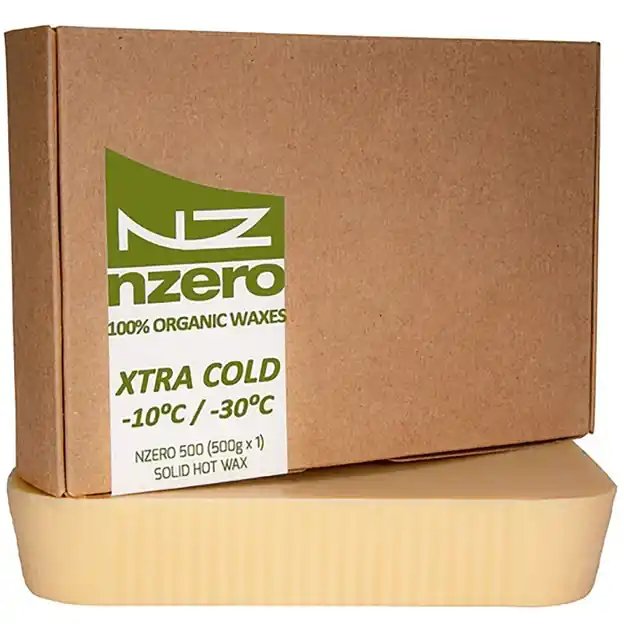 NZERO Block Wax XtraCold 500 g Gleitwachs Green Kracherpreis